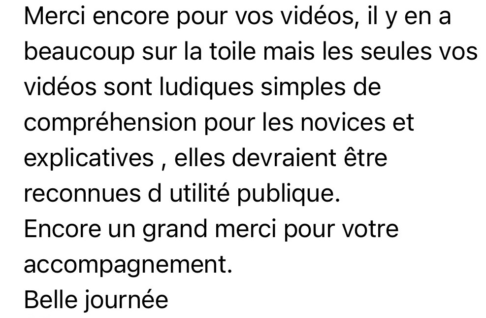 Témoignage : des vidéos d'utilité publique